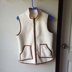 Women's Boutique Wool Vest Size S
